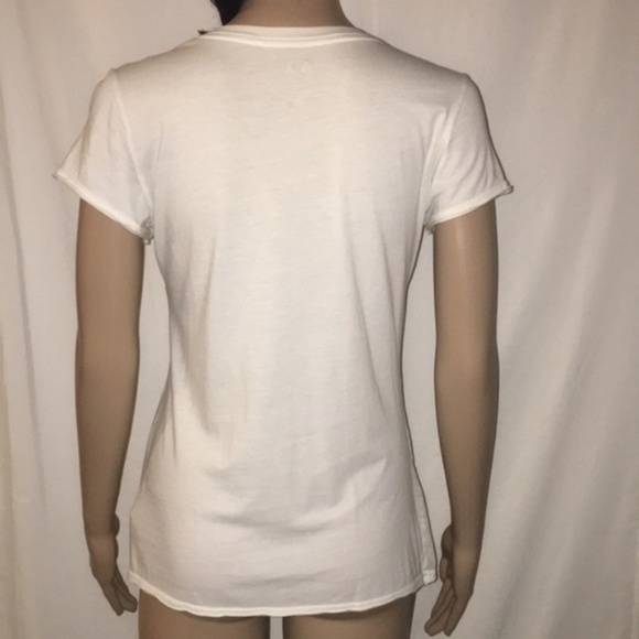Women’s A/X Armani Exchange Embroidered Logo Tee Size Medium - Picture 3 of 10
